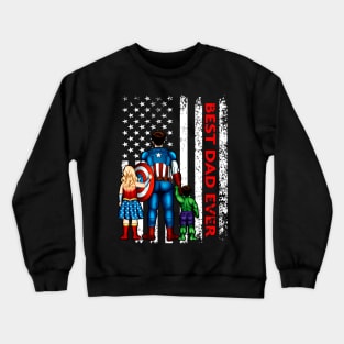 Best American Dad Ever Crewneck Sweatshirt